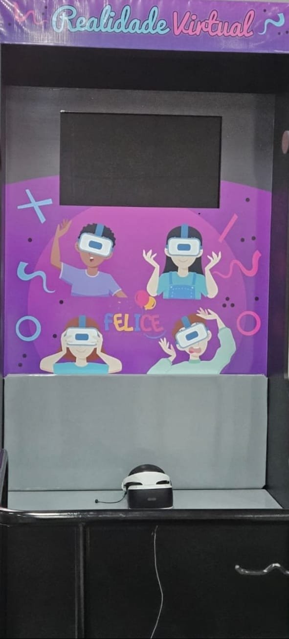 Cabine de realidade virtual